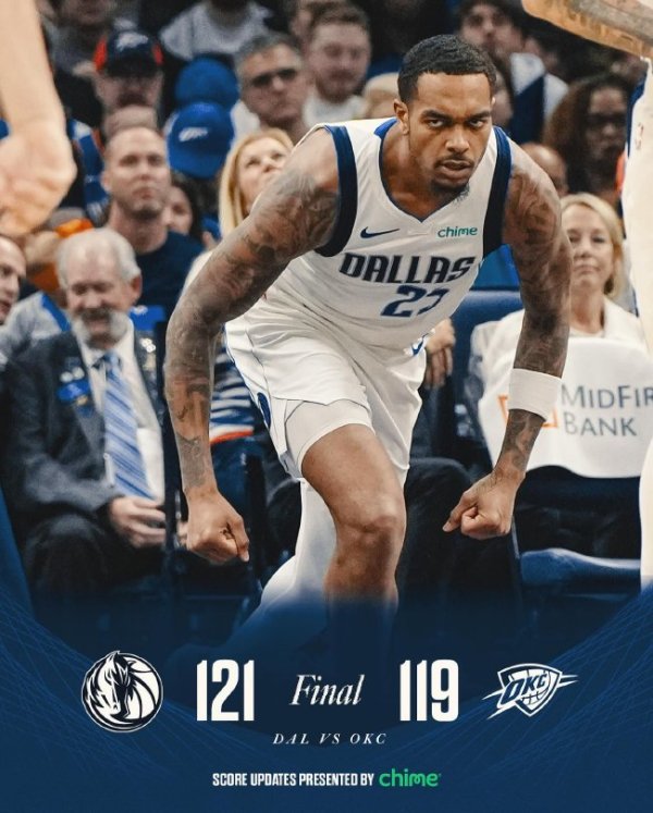 九游娱乐app 东契奇缺阵独行侠险胜雷霆 步行者力克热火